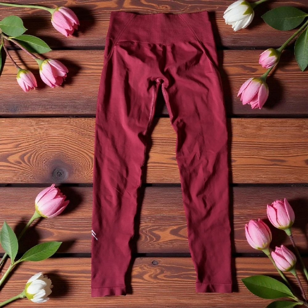 Oner Active Maroon Butt Lifting Leggings
